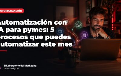 Automatización con IA para pymes: 5 procesos que puedes automatizar este mes