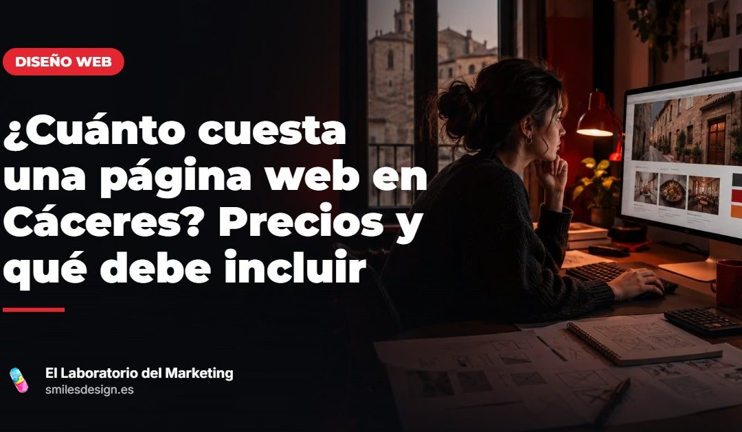 Cuánto cuesta una página web en Cáceres: precios y qué debe incluir